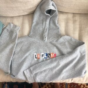 La Flame sweatshirt🔥 sz Med